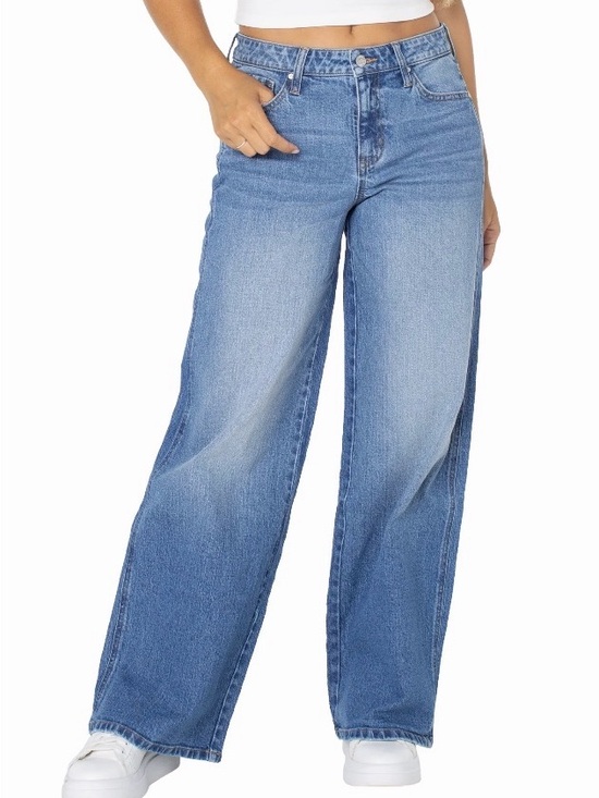 Celebrity Pink Denim - Celebrity Pink Light Blue Wide Leg High-Rise Jeans